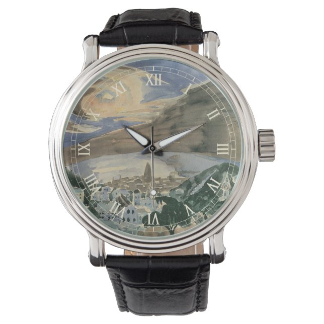 Moon Over Barcelona by Walter Gramatte Watch (Front)
