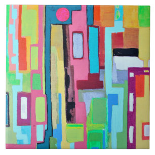 Moon Over Miami 6 x 6 Ceramic Tile