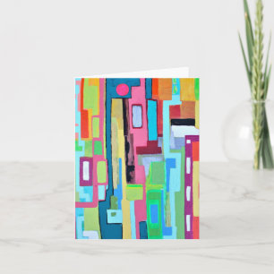 Moon Over Miami Blank Notecard