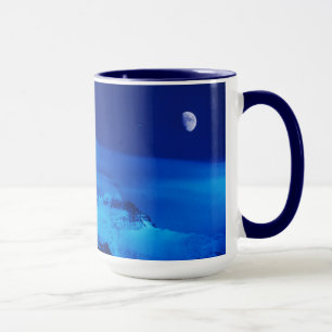 Moon Over Mt. Everest Tibet, China Mug