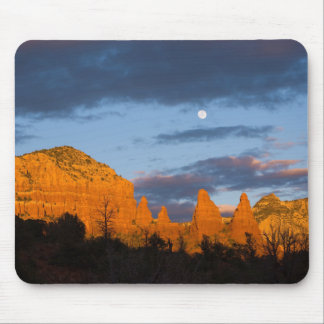 Moon Over Sedona Mousepad 2226