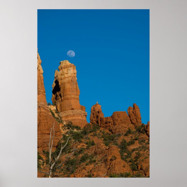 Moon Over Snoopy Rock 3946 Poster (Front)