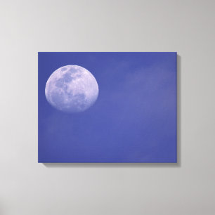 Moon Over the Galapagos Islands, Ecuador Canvas Print