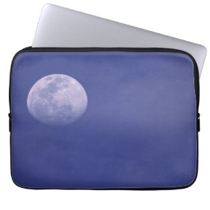 Moon Over the Galapagos Islands, Ecuador Laptop Sleeve