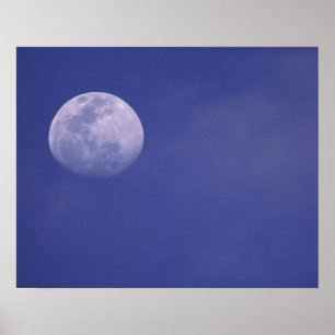 Moon Over the Galapagos Islands, Ecuador Poster