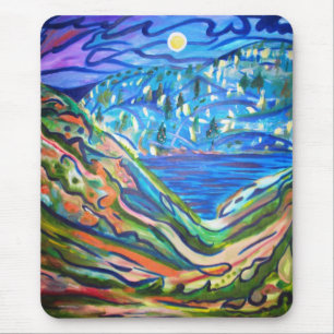 MOON OVER THE SEA MOUSE MAT