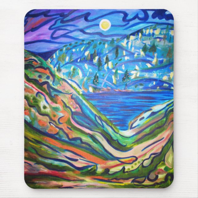 MOON OVER THE SEA MOUSE MAT (Front)