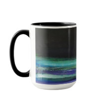 Moon Over Water - artwork - black