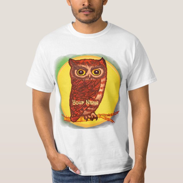 Moon Owl t-shirts (Front)