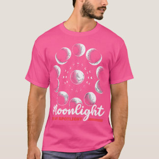 Moon Phase Full Moon Lunar Eclipse Astronomer Astr T-Shirt
