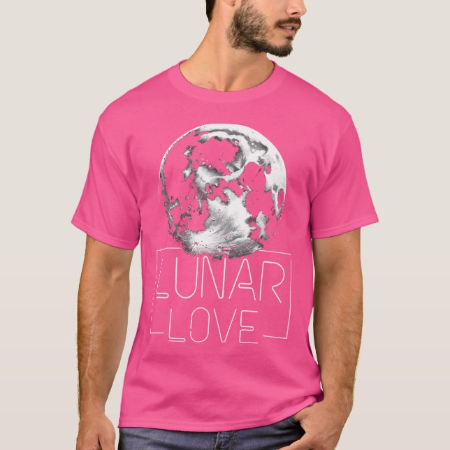 Moon Phase Full Moon Lunar Eclipse Astronomer Astr T-Shirt (Front)