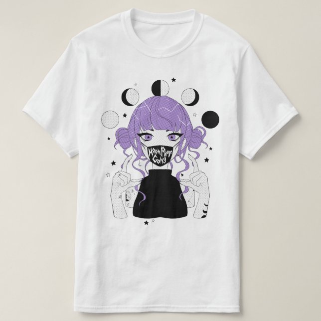 MOON PHASE GANG T-Shirt (Design Front)