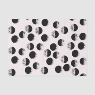 Moon phase tissue paper