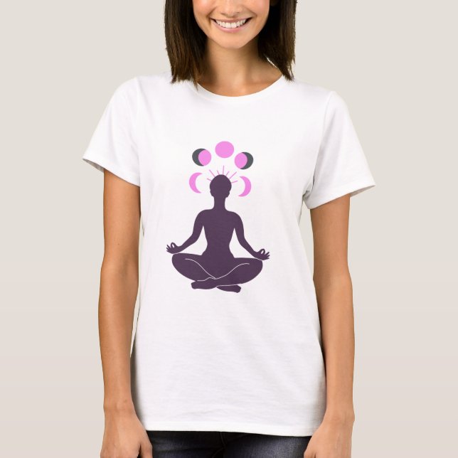 Moon Phase Zen Tee (Front)