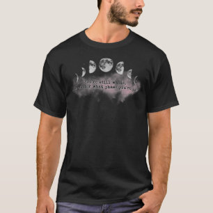 Moon Phase Zip  T-Shirt