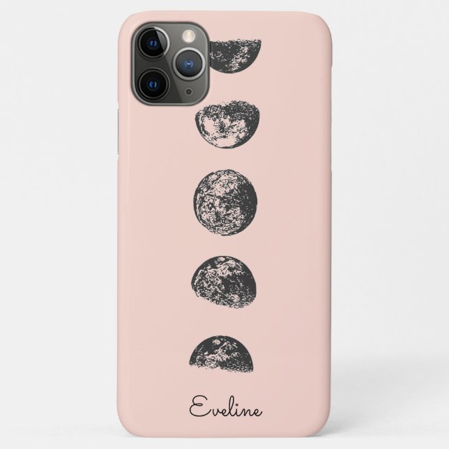 Moon Phases Case-Mate iPhone Case (Back)