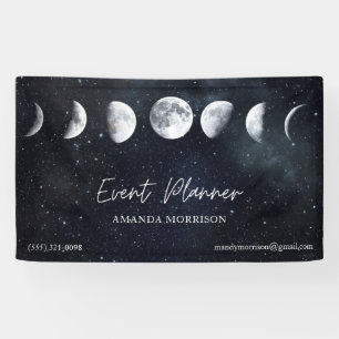 Moon Phases Celestial Event Planner Banner