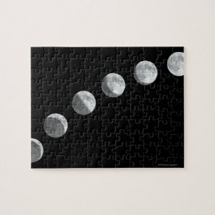 Moon phases jigsaw puzzle