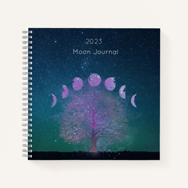 Moon Phases Journal and Sketchbook (Front)