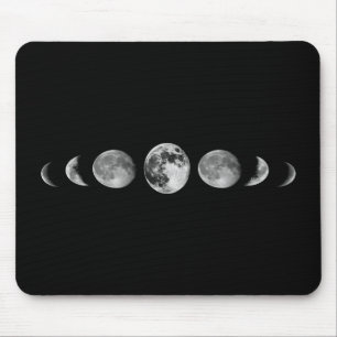 Moon Phases Mouse Mat