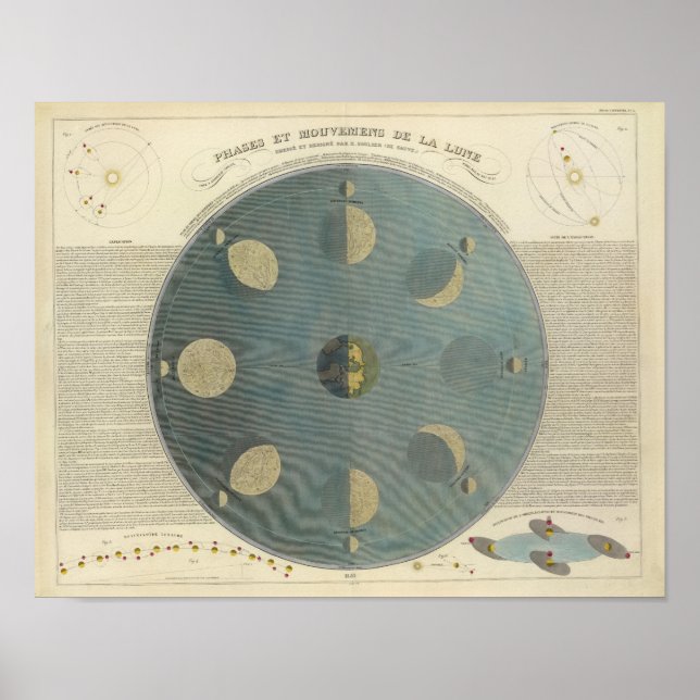 Moon Phases Poster (Front)