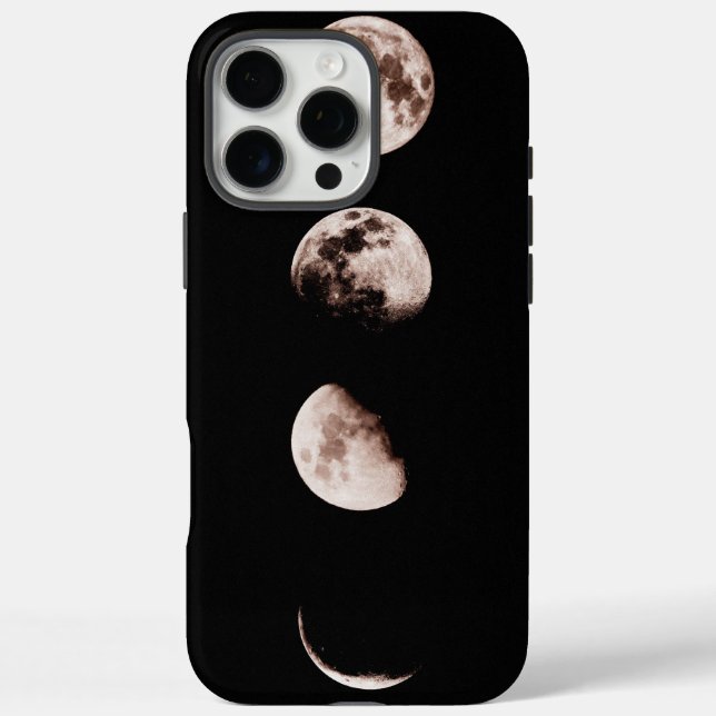 Moon Phases Wall Art – Celestial Home Decor Case-Mate iPhone Case (Back)