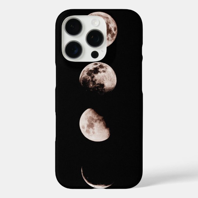 Moon Phases Wall Art – Celestial Home Decor Case-Mate iPhone Case (Back)