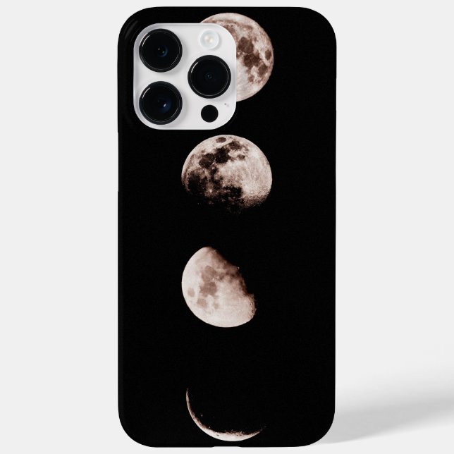 Moon Phases Wall Art – Celestial Home Decor Case-Mate iPhone Case (Back)
