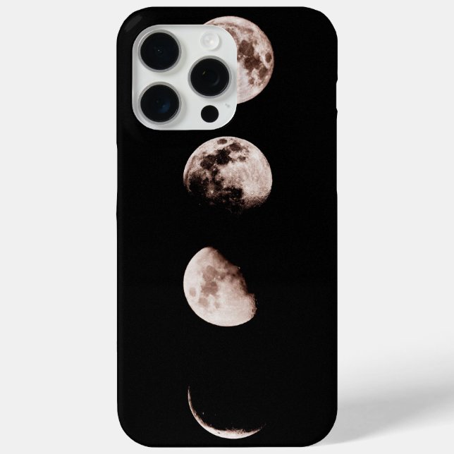 Moon Phases Wall Art – Celestial Home Decor Case-Mate iPhone Case (Back)