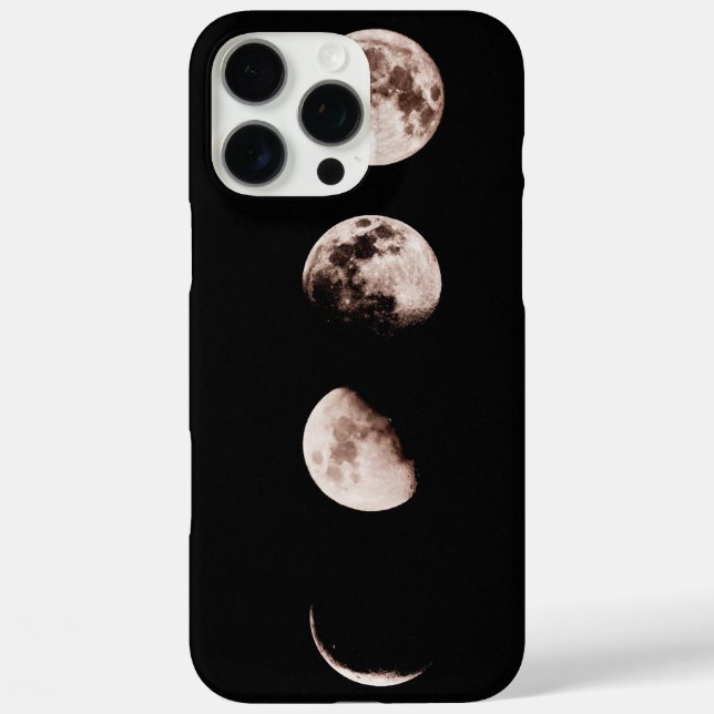 Moon Phases Wall Art – Celestial Home Decor Case-Mate iPhone Case (Back)