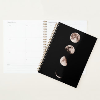 Moon Phases Wall Art – Celestial Home Decor Planner