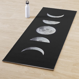 Moon Phases Yoga Mat