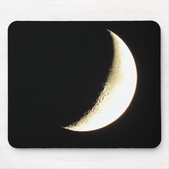 Moon Photo Close up of Craters Mouse Mat (Front)