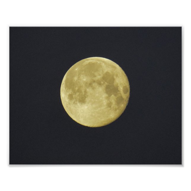 Moon Photo Print (Front)