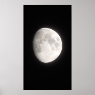 Moon Photography Poster