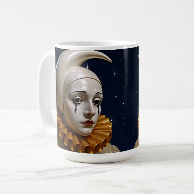 Moon Pierrot Coffee Mug (Front Left)