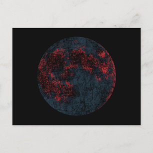 moon postcard