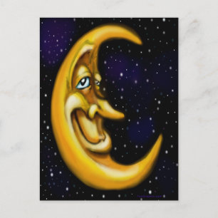Moon Postcard