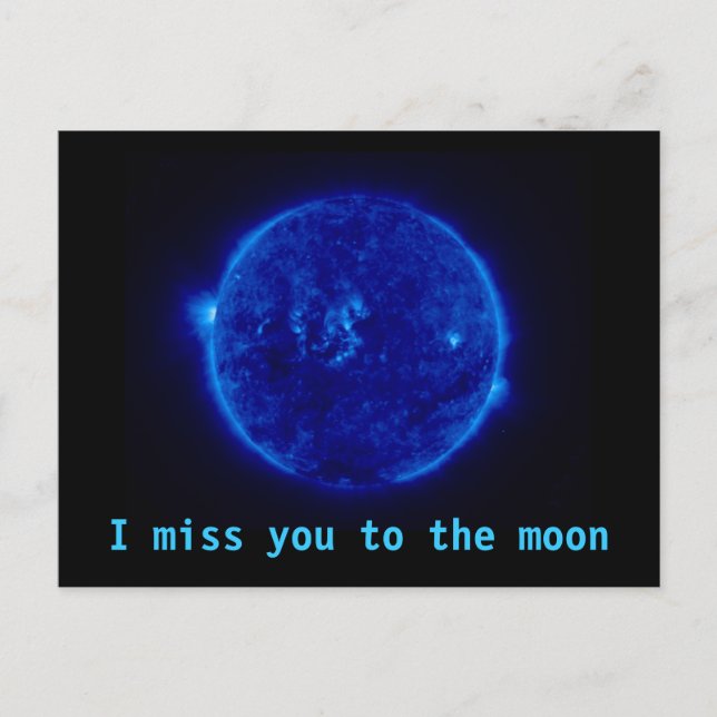 Moon postcard (Front)