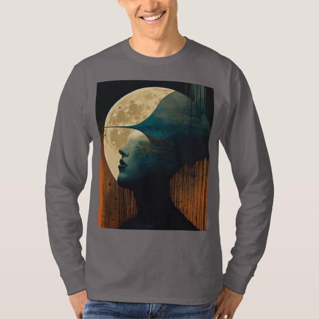 Moon profile picture  T-Shirt (Front)