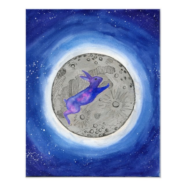 Moon Rabbit Photo Print (Front)