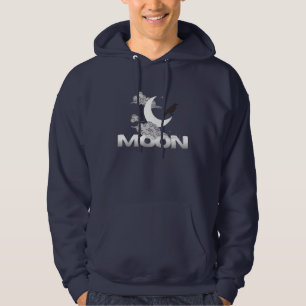 Moon raven gothic dark aesthetic t-shirt hoodie 