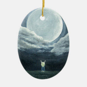 Moon Reach Ceramic Tree Decoration