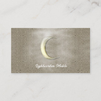 Moon, Reiki, Spiritual, Watercolor Business Cards