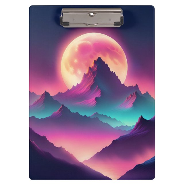 moon rising clipboard (Front)