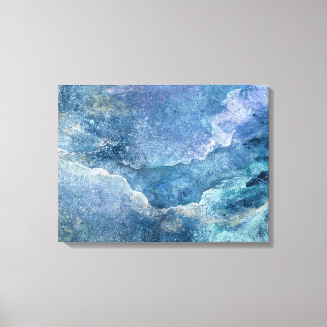 Moon River and Me Canvas Wrap Print (Front)