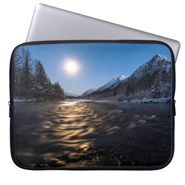 Moon River Laptop Sleeve (Front)