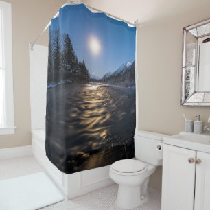 Moon River Shower Curtain