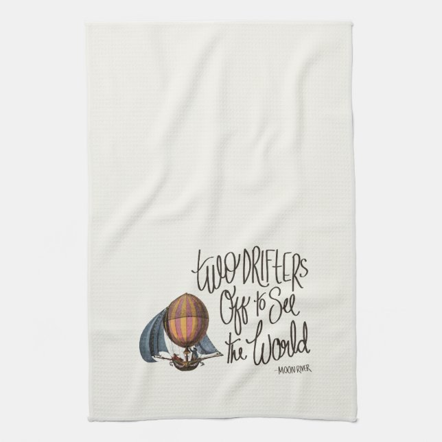 Moon River Tea Towel (Vertical)