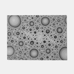 Moon Rock Lunar Surface Texture Doormat